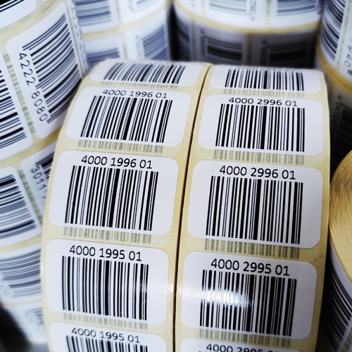 druk kodów kreskowych, Etykat Druk kodów kreskowych