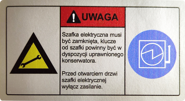 tabliczki znamionowe