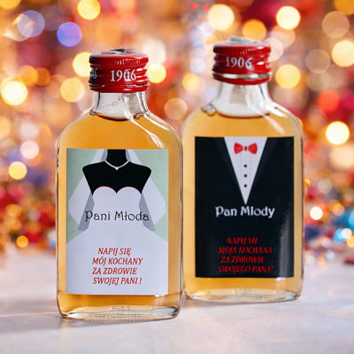 Druk etykiet na butelki