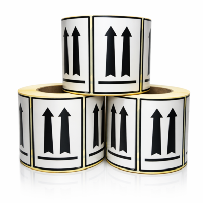 Etykiety z nadrukiem na rolce